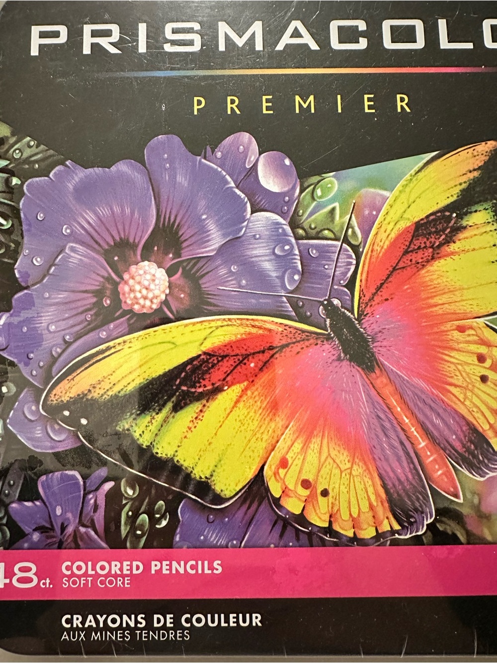Prismacolor Premier 48 Colored Pencils Tin - NEW - Picture 2 of 7